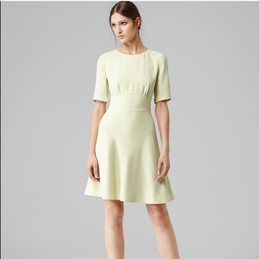 Elegant Lime Green Dress